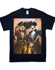 Camiseta personalizada con 2 mascotas 'Los Piratas'