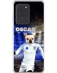 Funda para teléfono personalizada 'England Doggos Soccer'