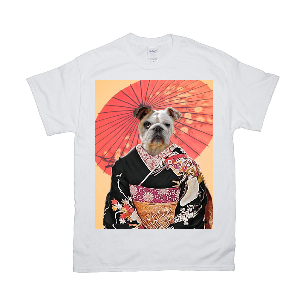 Camiseta personalizada para mascotas &#39;Memorias de Doggeisha&#39; 