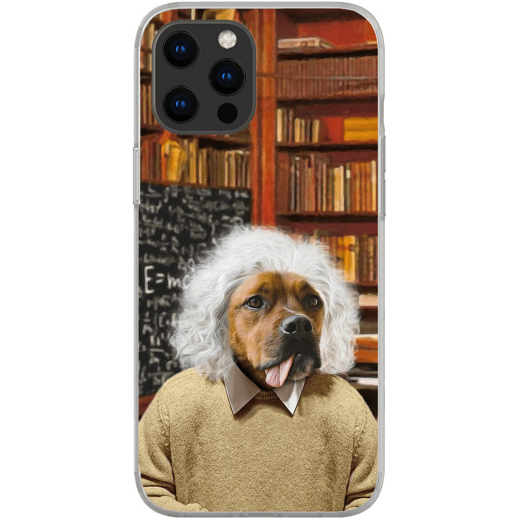 Funda para móvil personalizada &#39;Albert Pawstein&#39;