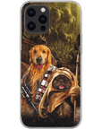 Funda personalizada para teléfono con 2 mascotas 'Chewdogga &amp; Dogg-E-Wok'