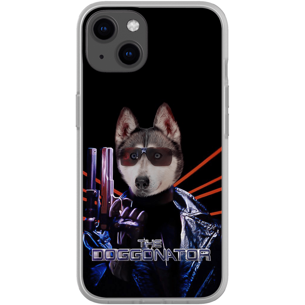 Funda para móvil personalizada &#39;El Doggonator&#39;