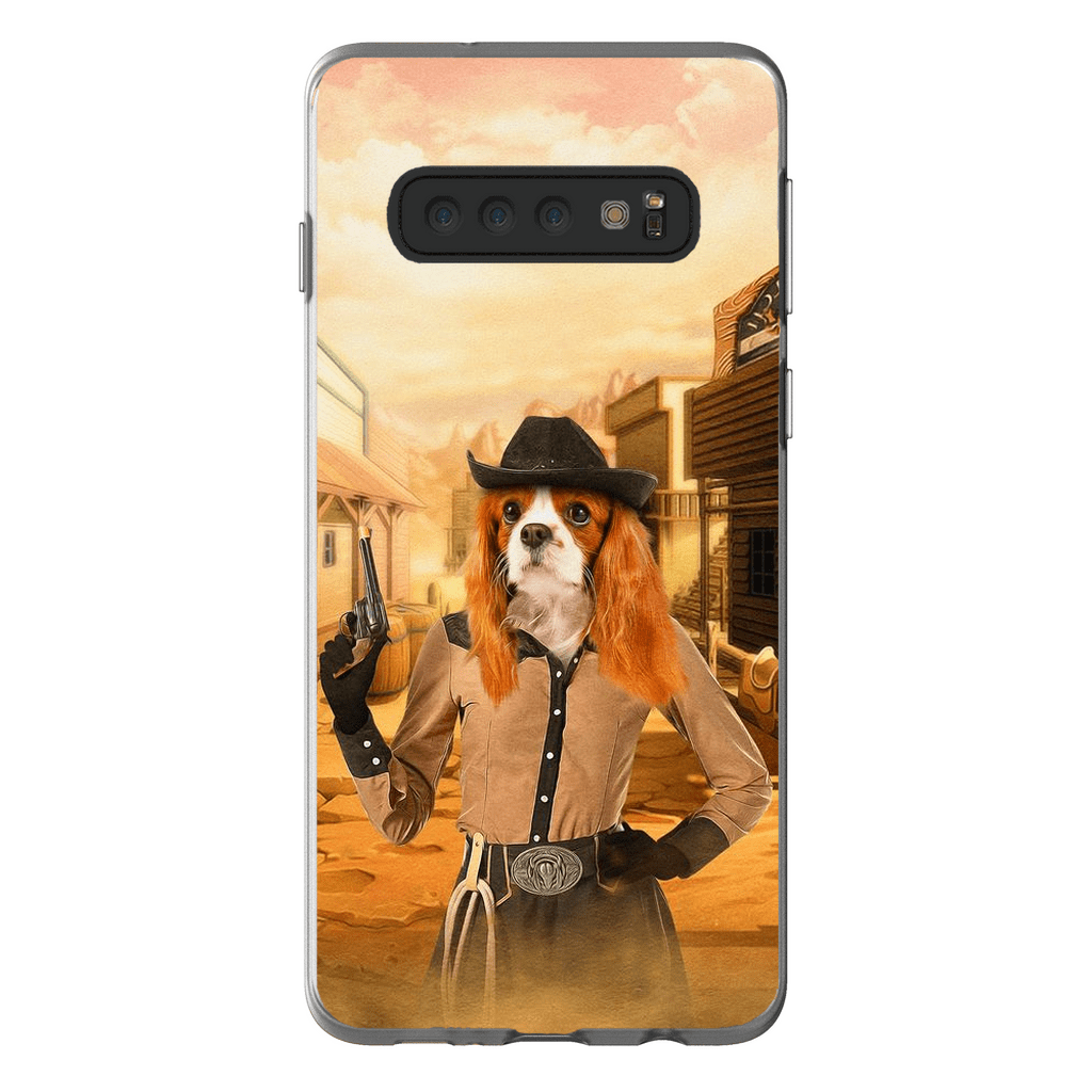 Funda para móvil personalizada &#39;La Vaquera&#39;