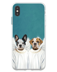 Funda para teléfono con mascotas personalizadas '2 Ángeles'