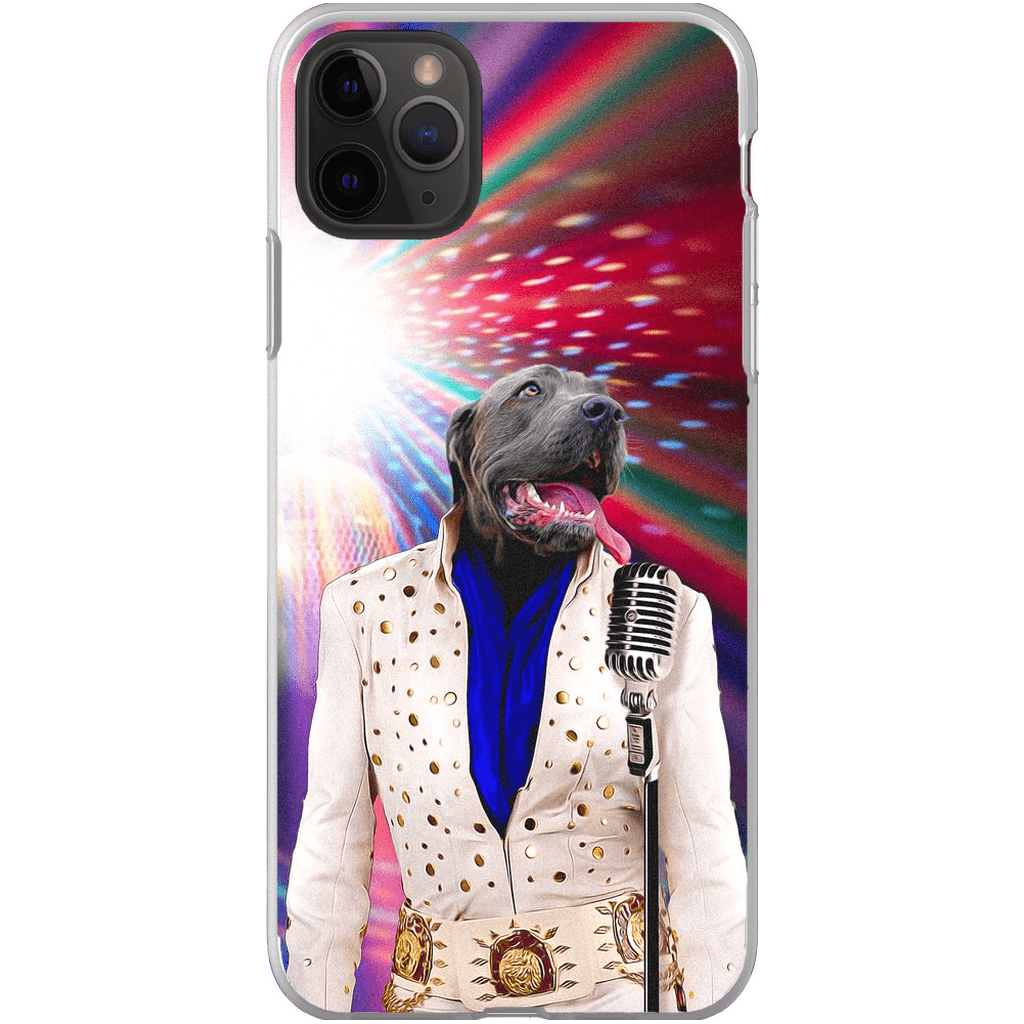 Funda para teléfono personalizada &#39;Elvis Pawsley&#39;