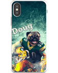 Funda personalizada para teléfono con perro 'Green Bay Doggos'