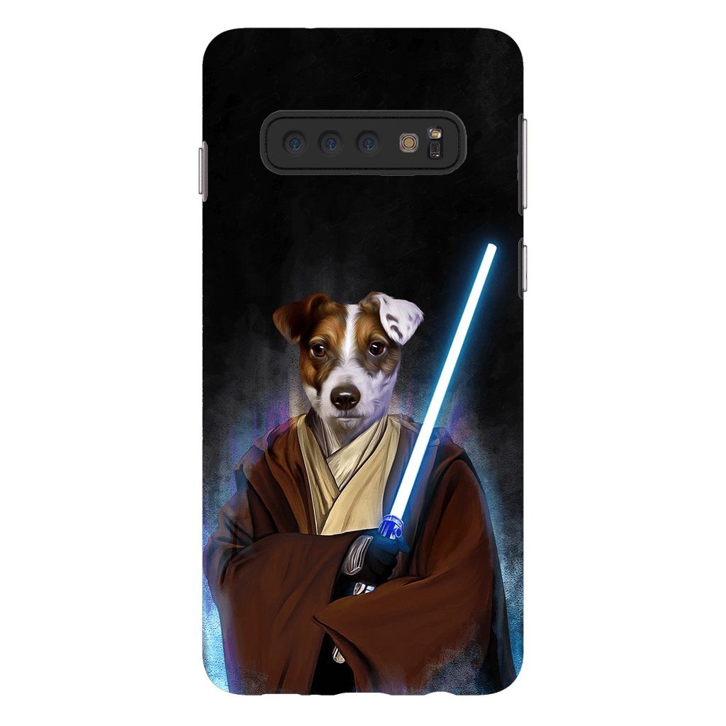 Funda para móvil personalizada &#39;Doggo-Jedi&#39;