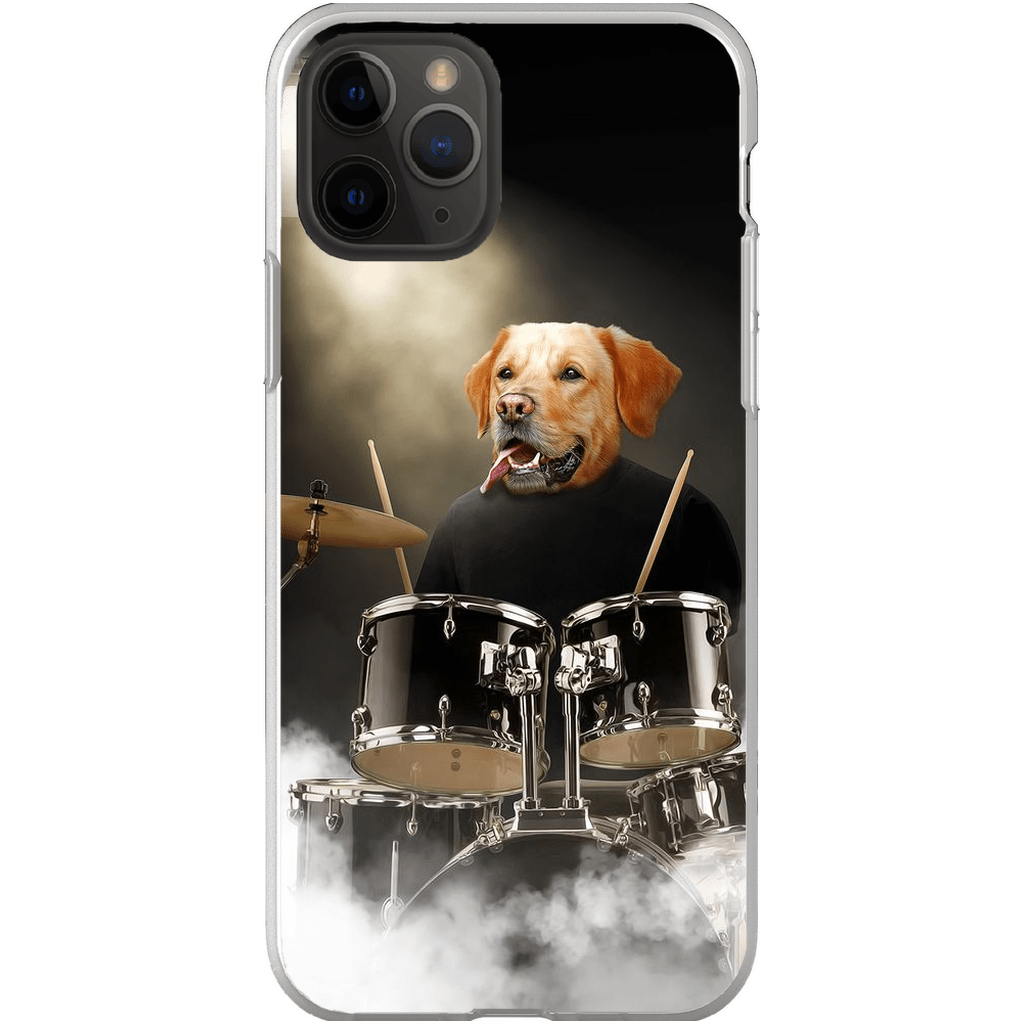 Funda para móvil personalizada &#39;El baterista&#39;