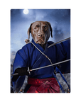 Lienzo personalizado para mascotas 'The Swordsman'