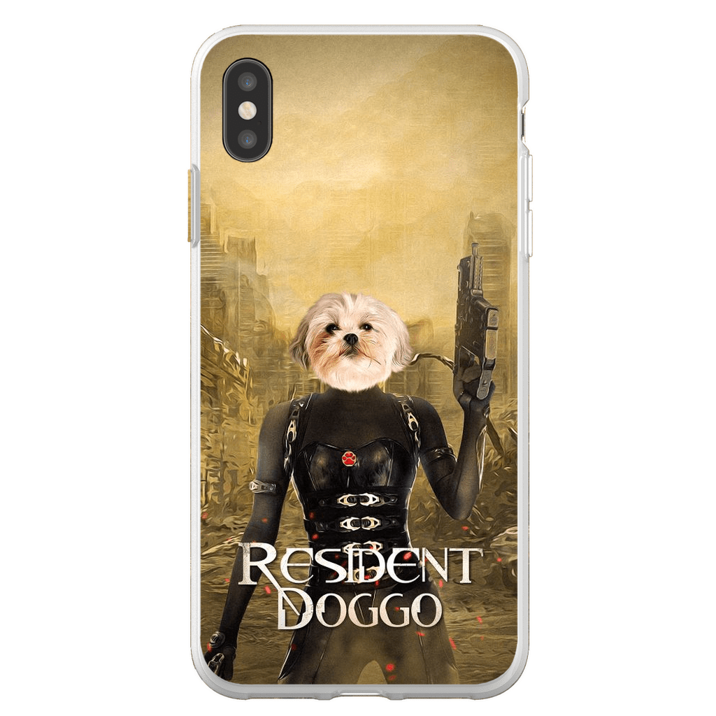 Funda para teléfono personalizada &#39;Resident Doggo&#39;