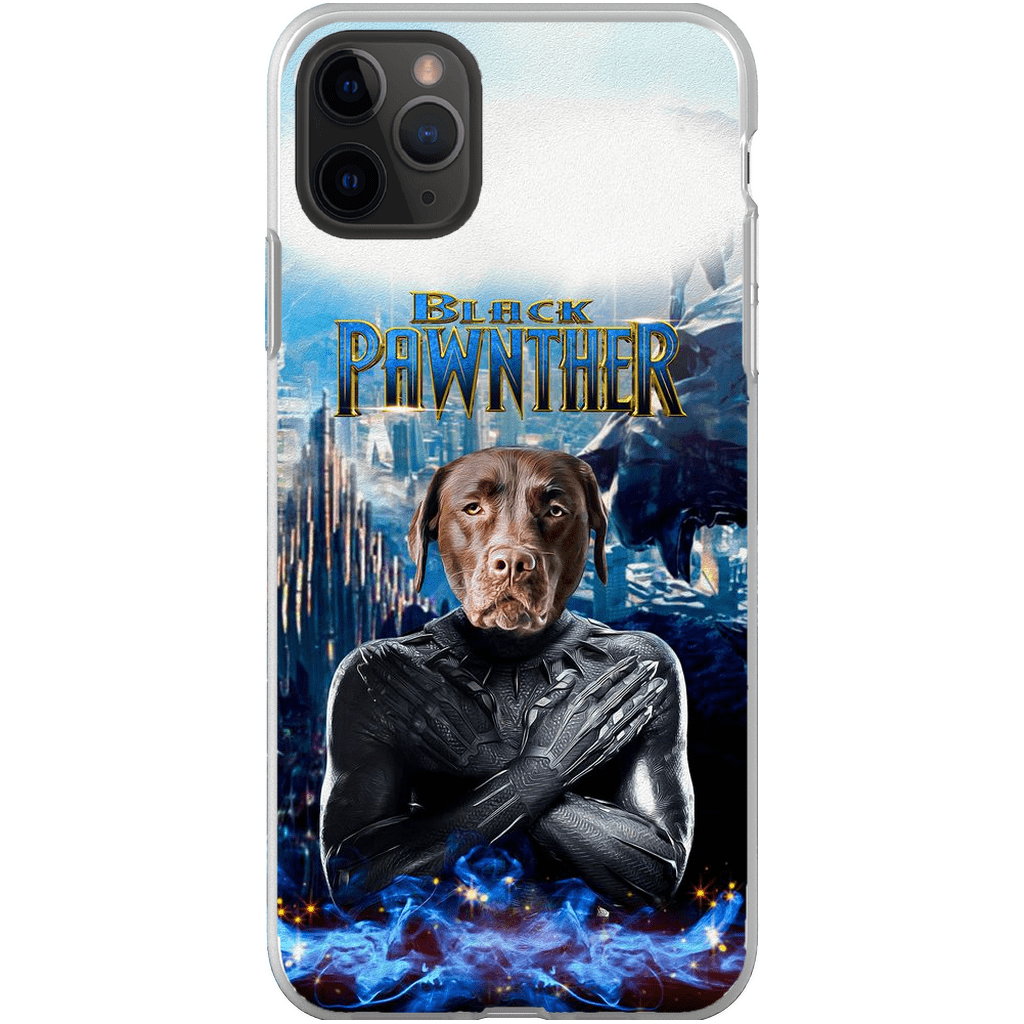 Funda para teléfono personalizada &#39;Black Pawnther&#39;