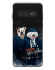 Funda personalizada para teléfono con 2 mascotas 'AC/Doggos'