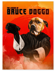 Póster Mascota personalizada 'Bruce Doggo'