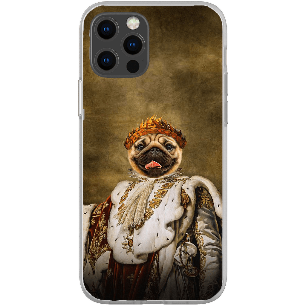 Funda para móvil personalizada &#39;El Rey Blep&#39;