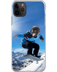 Funda para móvil personalizada 'El snowboarder'