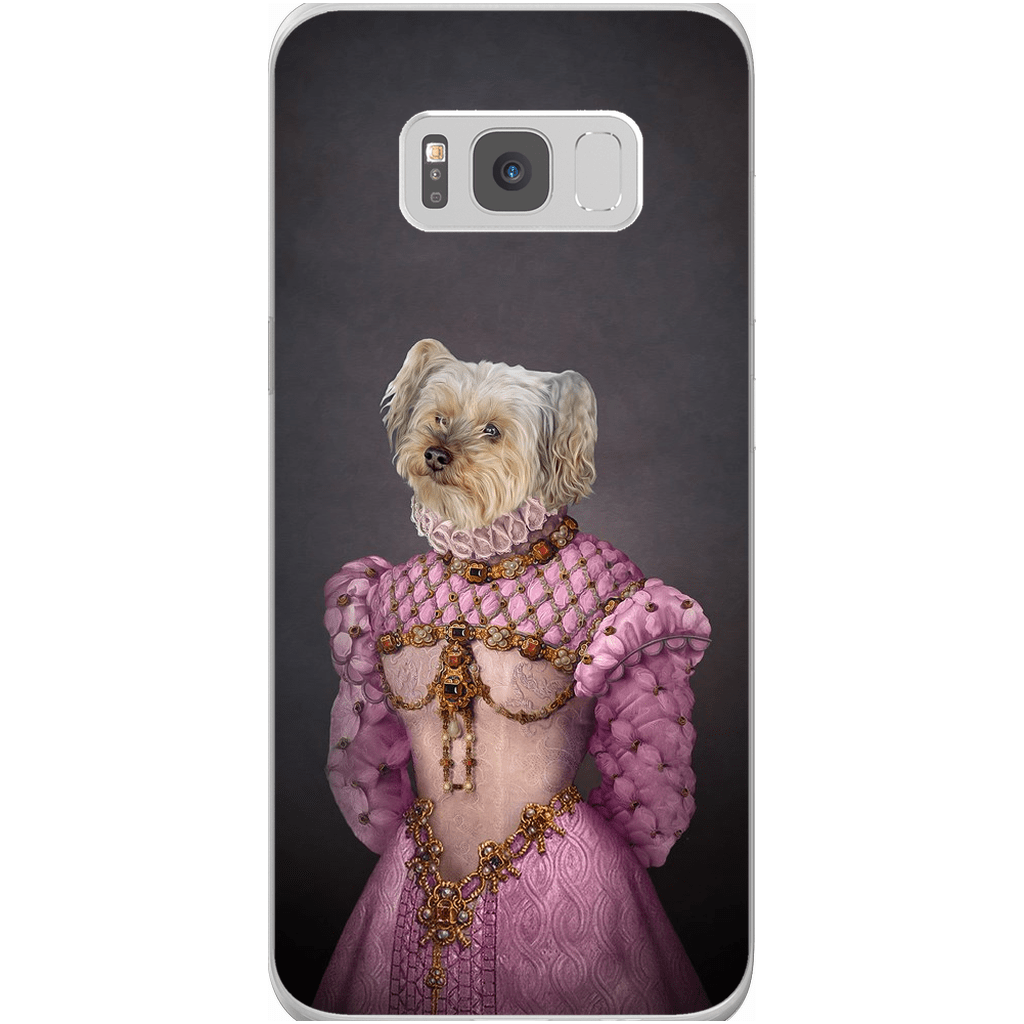 Funda para móvil personalizada &#39;La Princesa Rosa&#39;