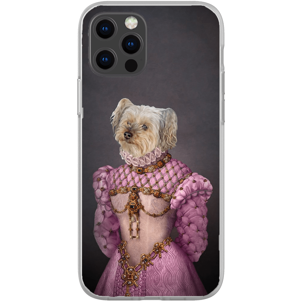 Funda para móvil personalizada &#39;La Princesa Rosa&#39;