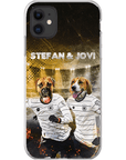 'Alemania Doggos' Funda personalizada para teléfono con 2 mascotas