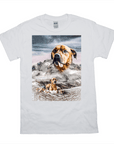 Camiseta personalizada para mascotas 'Majestic Snowy Mountain' 