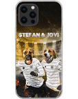 'Alemania Doggos' Funda personalizada para teléfono con 2 mascotas