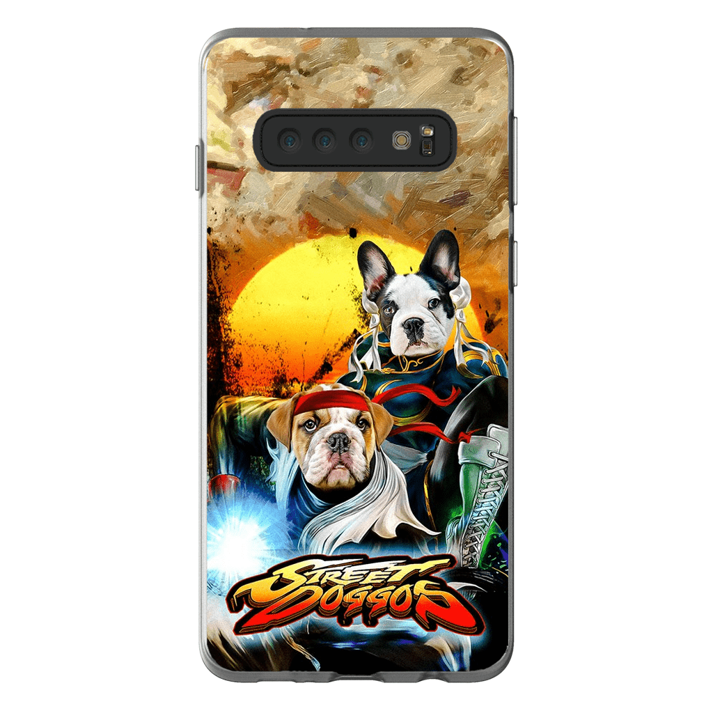 &#39;Street Doggos 2&#39; Funda personalizada para teléfono con 2 mascotas