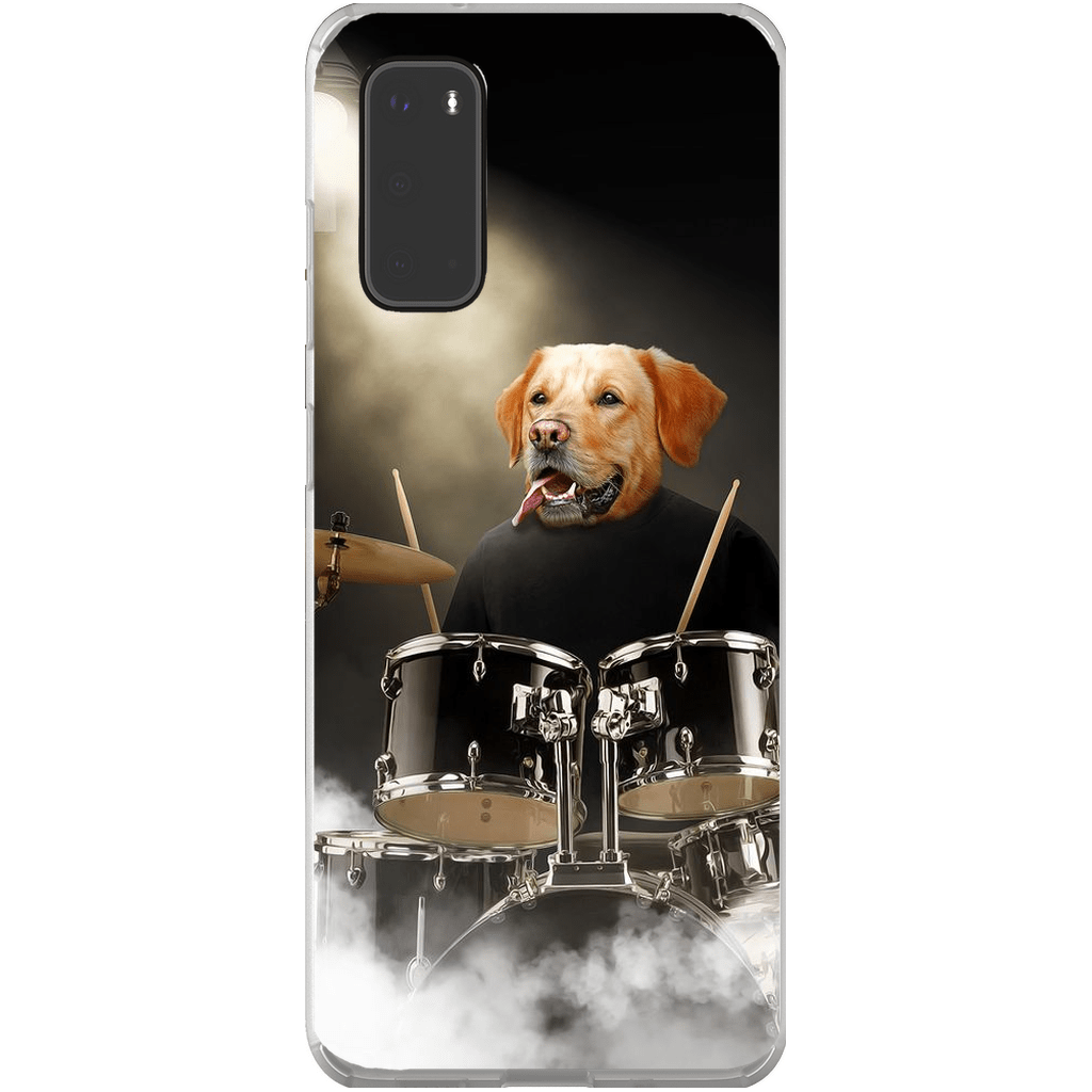 Funda para móvil personalizada &#39;El baterista&#39;