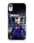 Funda para teléfono personalizada 'France Doggos Soccer'