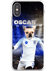 Funda para teléfono personalizada 'England Doggos Soccer'