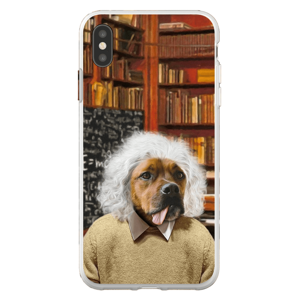 Funda para móvil personalizada &#39;Albert Pawstein&#39;