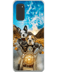 'Harley Wooferson' Funda para Móvil Personalizada con 2 Mascotas