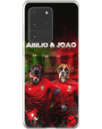 'Portugal Doggos' Funda personalizada para teléfono con 2 mascotas