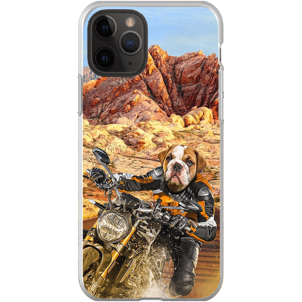 Funda para móvil personalizada &#39;Dogati Rider&#39;