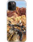 Funda para móvil personalizada 'Dogati Rider'