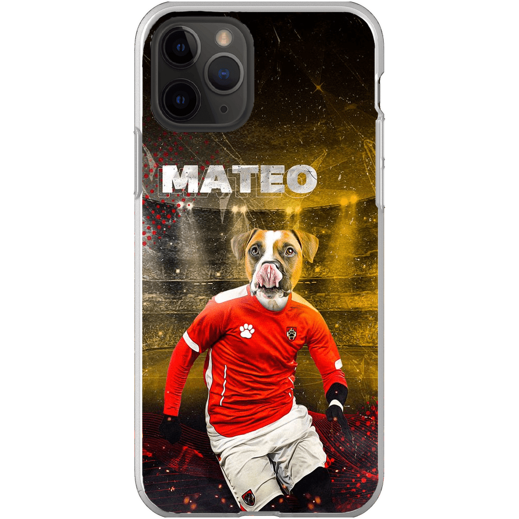 Funda para móvil personalizada &#39;Austria Doggos Soccer&#39;