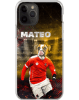 Funda para móvil personalizada 'Austria Doggos Soccer'