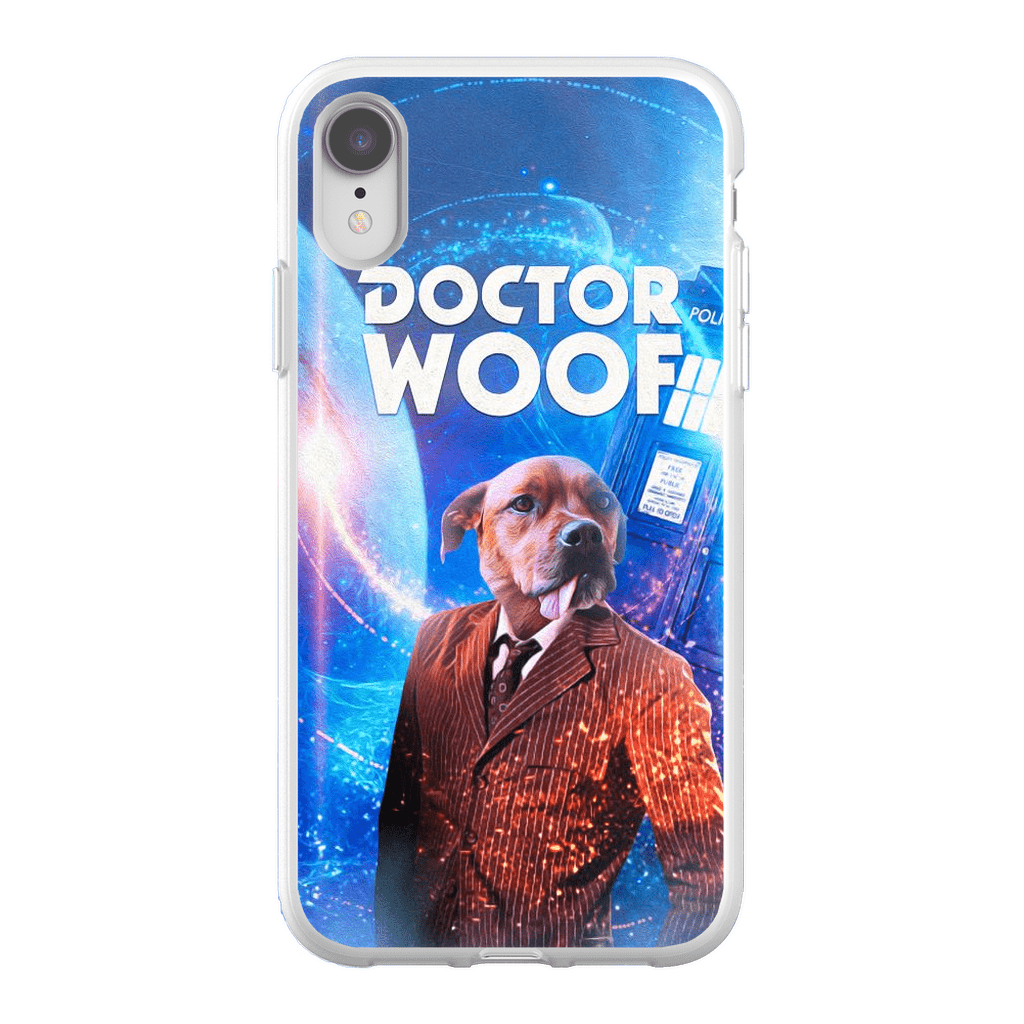 &#39;Dr. Funda de teléfono personalizada Woof (masculino)