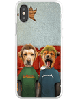 Funda personalizada para teléfono con 2 mascotas 'Beavis y Buttsniffer'