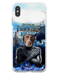 Funda para teléfono personalizada 'Black Pawnther'