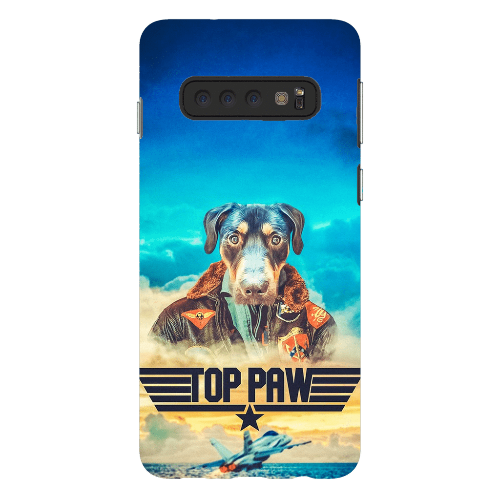 Funda para teléfono personalizada &#39;Top Paw&#39;