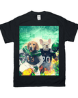 Camiseta personalizada con 2 mascotas 'New York Jet-Doggos'