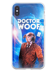 'Dr. Funda de teléfono personalizada Woof (masculino)