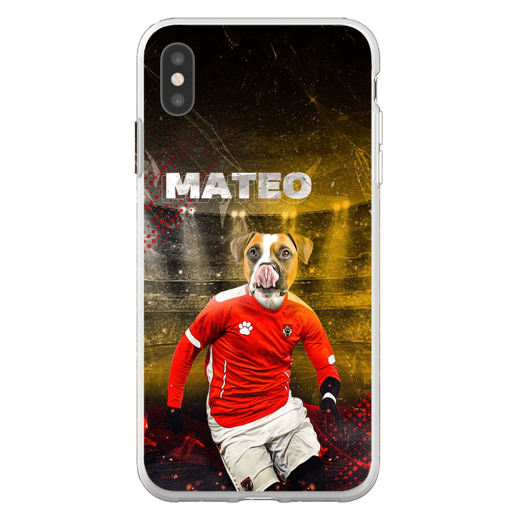 Funda para móvil personalizada &#39;Austria Doggos Soccer&#39;