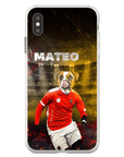 Funda para móvil personalizada 'Austria Doggos Soccer'