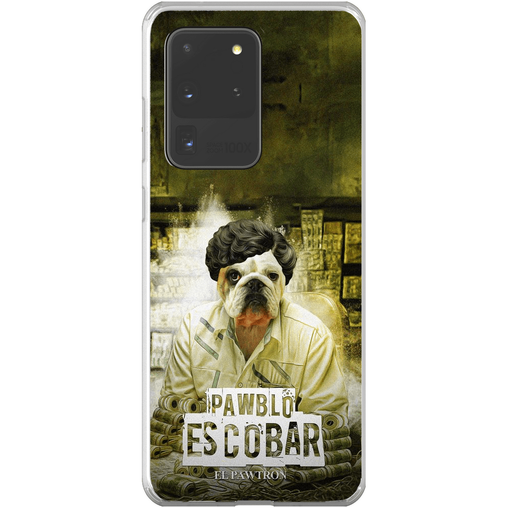 Funda para móvil personalizada &#39;Pawblo Escobar&#39;