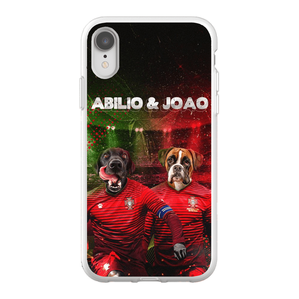 &#39;Portugal Doggos&#39; Funda personalizada para teléfono con 2 mascotas