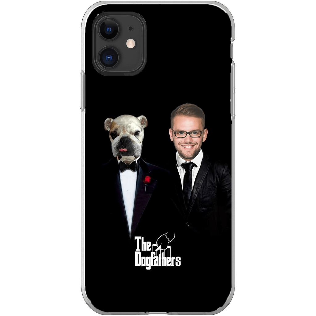 Funda personalizada para teléfono humano o mascota &#39;The Dogfathers&#39;