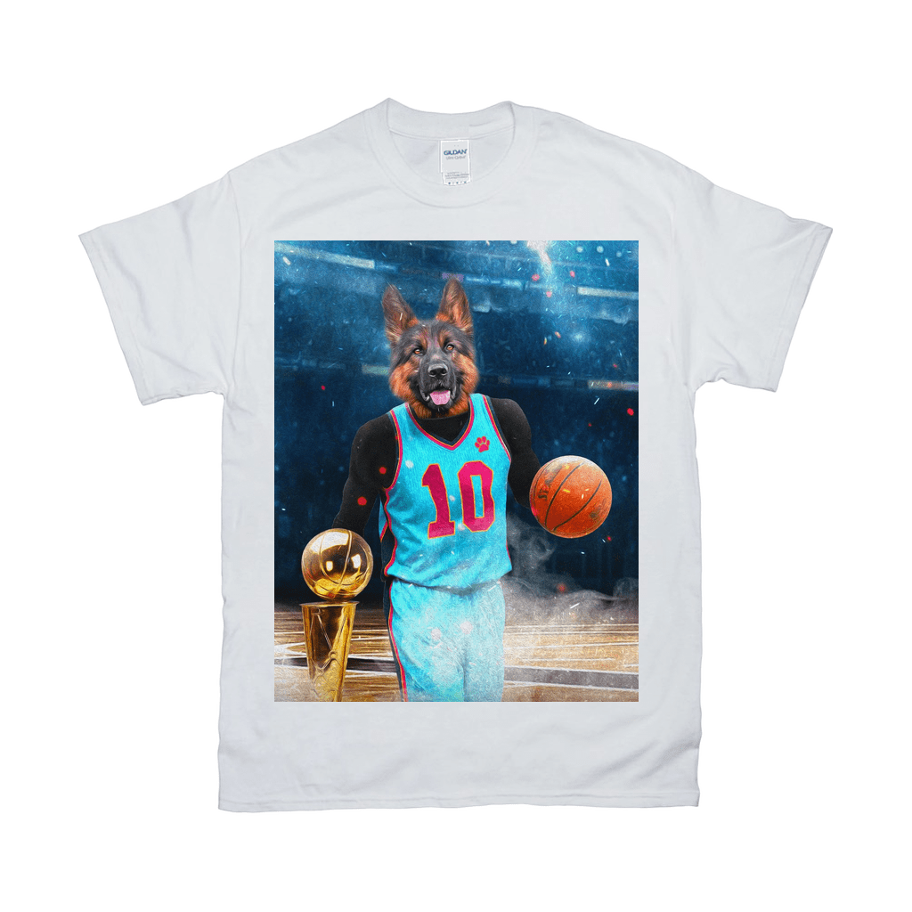 Camiseta personalizada para mascotas &#39;El jugador de baloncesto&#39; 