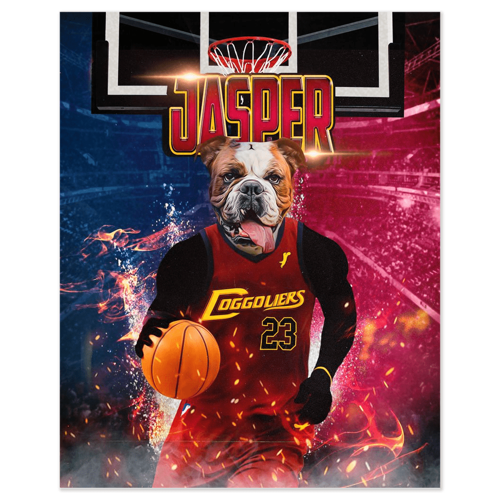 Póster de mascota personalizada &#39;Cleveland Doggoliers&#39;