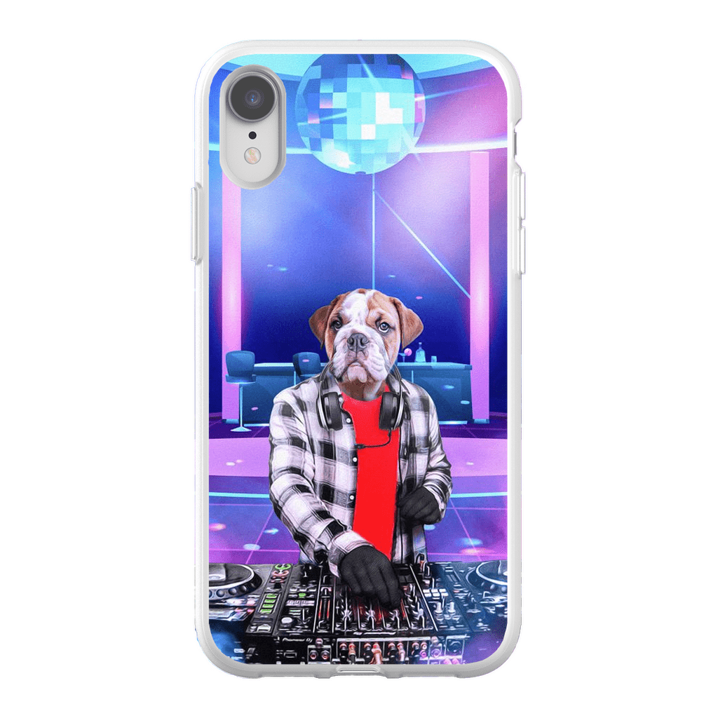 Funda para móvil personalizada &#39;El DJ masculino&#39;