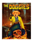 Lienzo de pie personalizado para mascotas 'The Doggies'